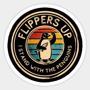 Resist-Penguin Sticker